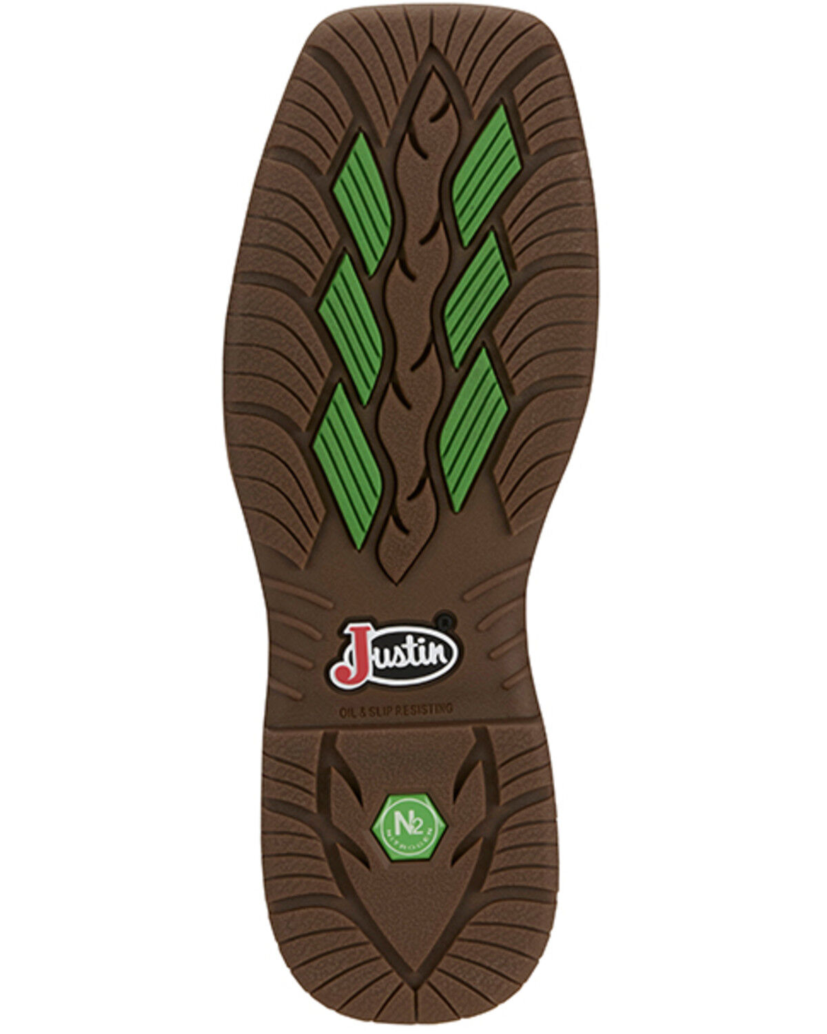 Justin Men's 11" Nitread Pull-On Waterproof Work Boots -Nano Composite Toe