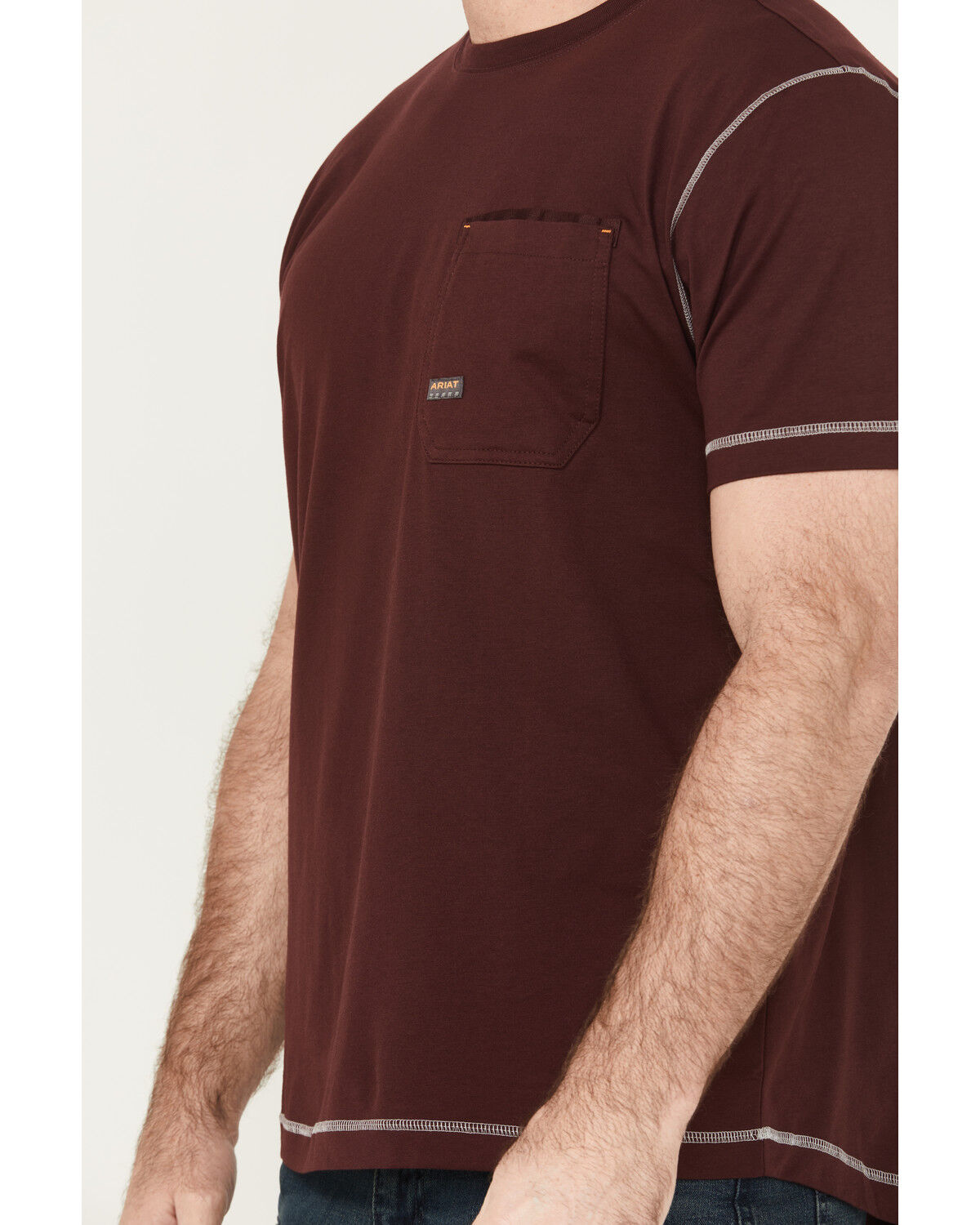 Ariat Men's Rebar Workman Solid Short Sleeve Work T-Shirt