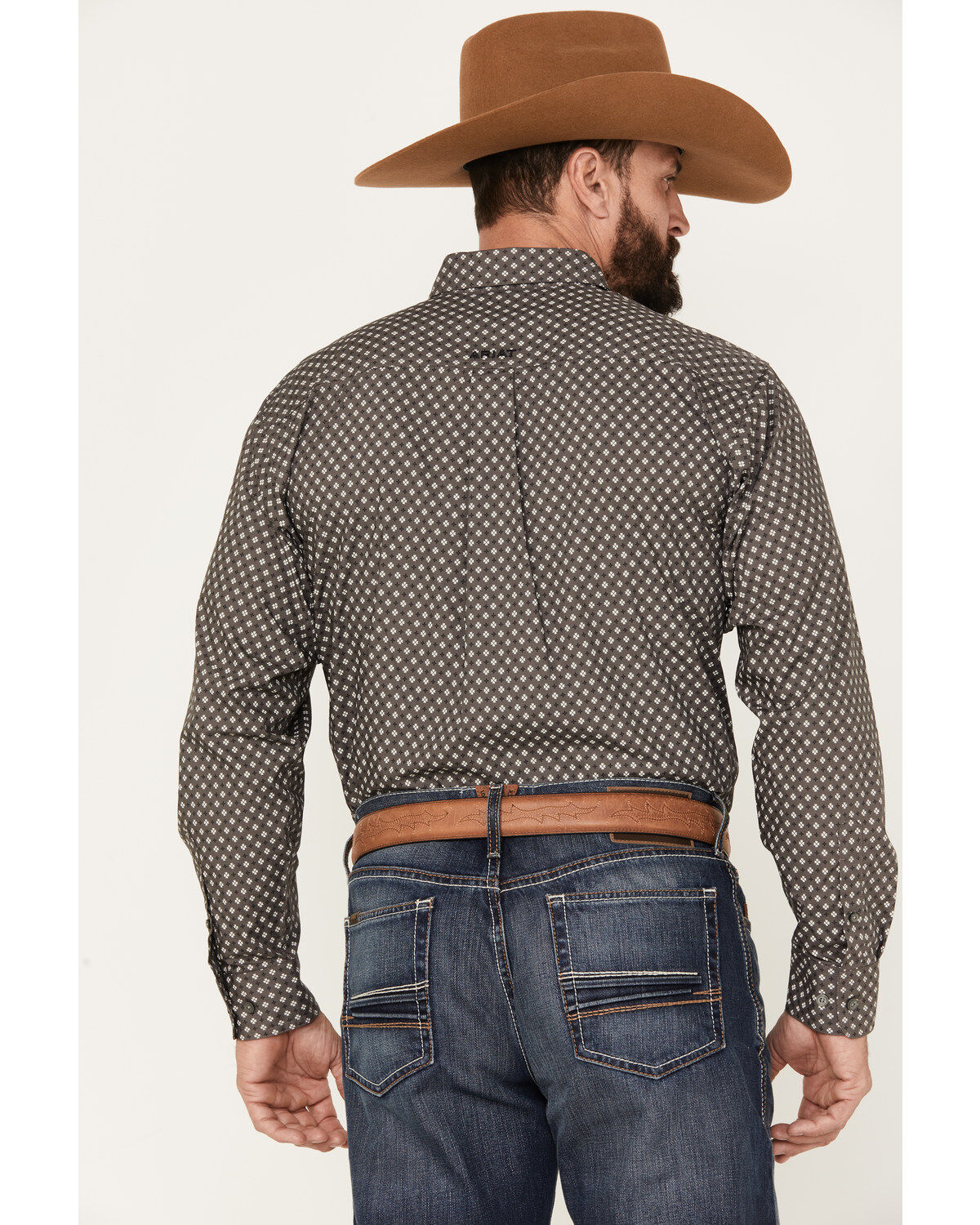 Ariat Men's Winston Classic Fit Long Sleeve Button-Down Western Shirt