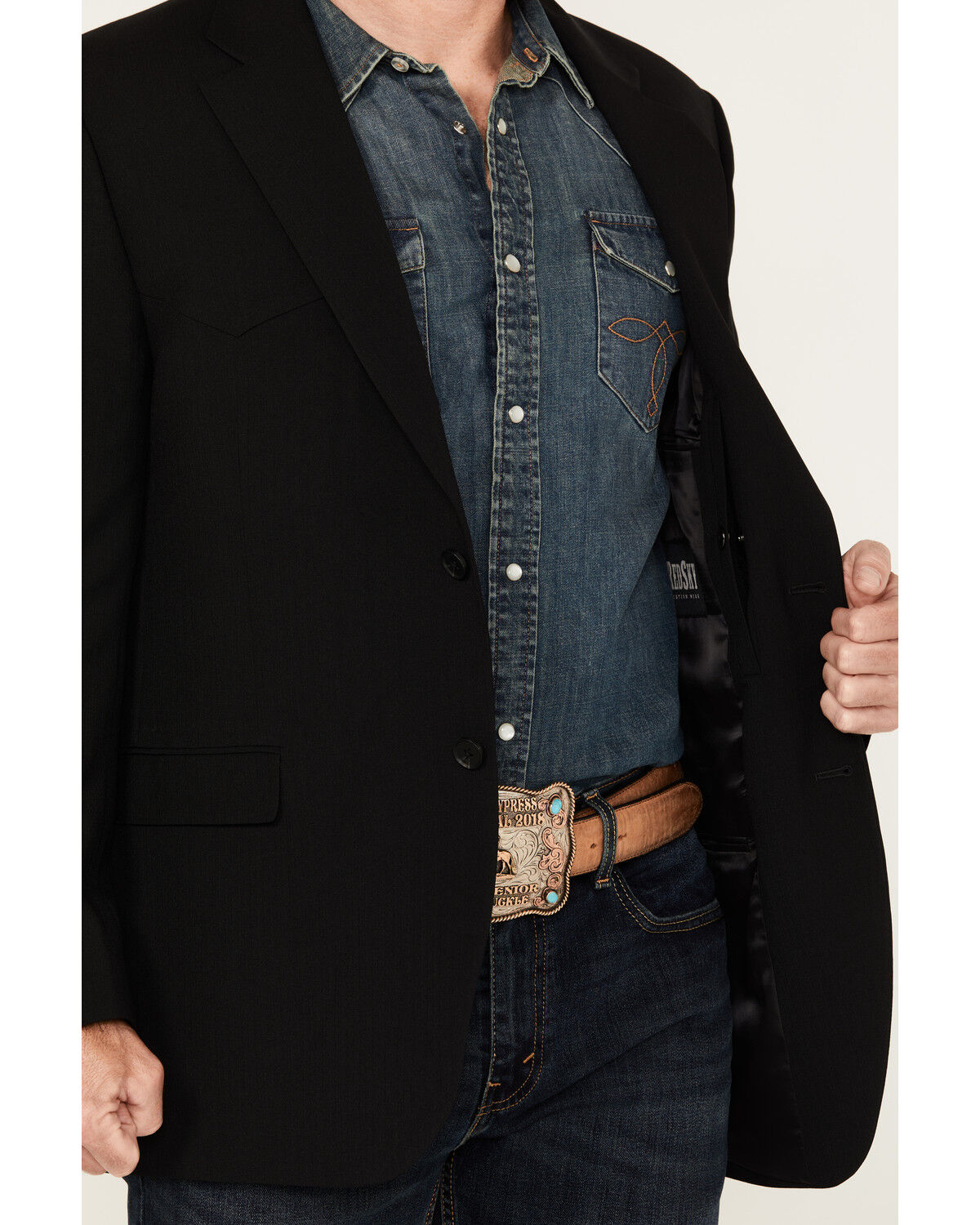 Cody James Men's Solid Concealed Carry Blazer