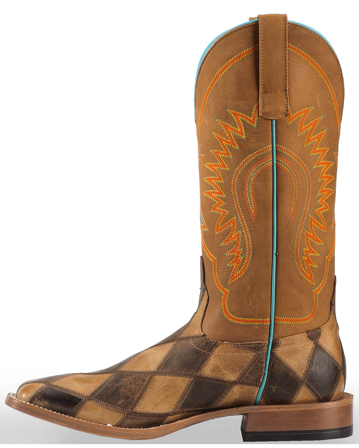 Horse Power by Anderson Bean Men's Patchwork Boots
