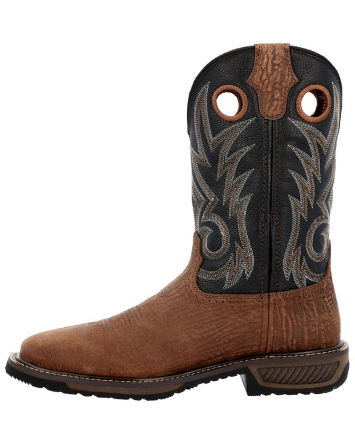 Durango Men's Workhorse Pull On Western Work Boots - Steel Toe