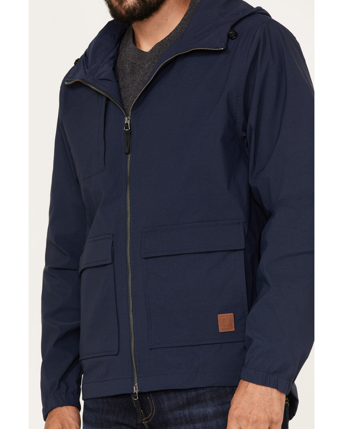 Brixton Men's Utility Packable Parka Jacket