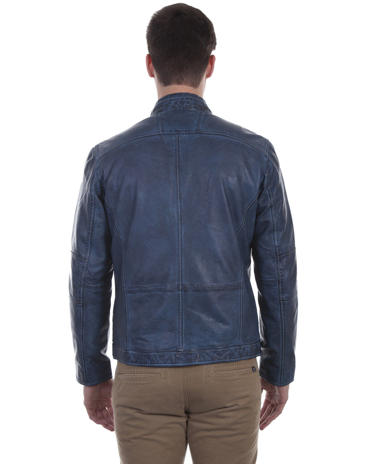 Scully Men's Denim Leather Jacket