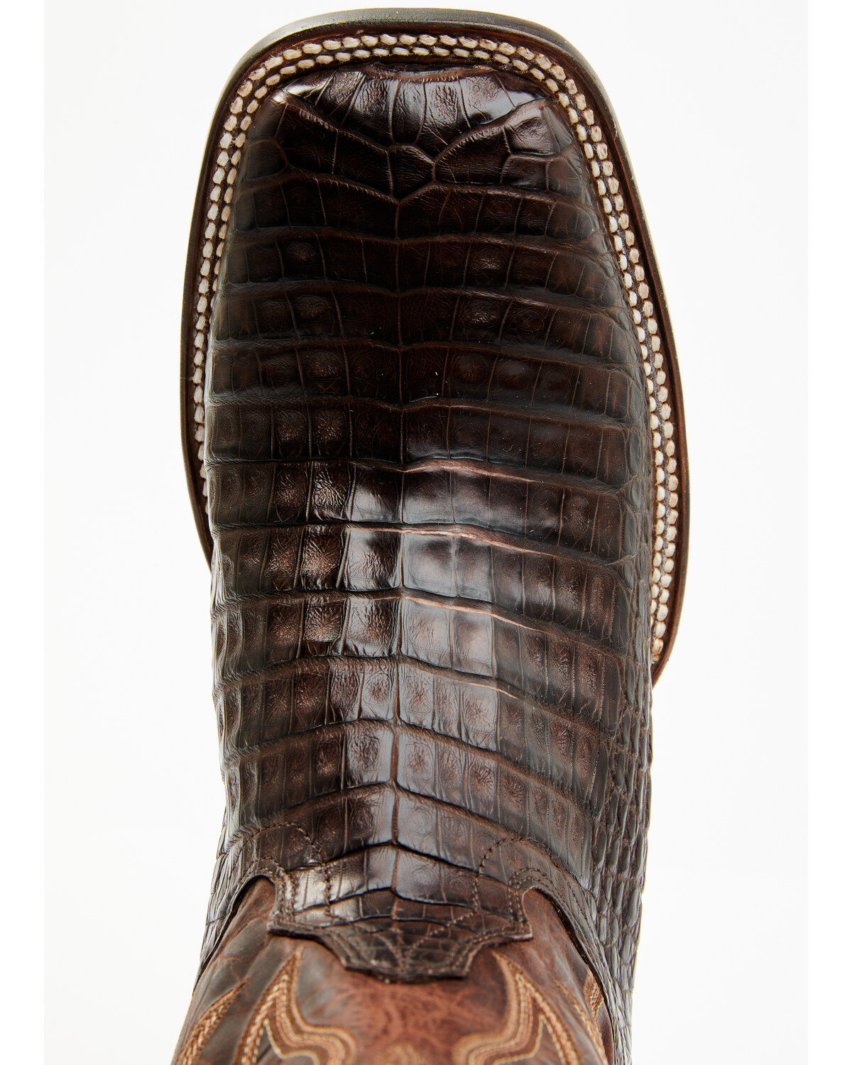 Cody James Men's Exotic Caiman Belly Western Boots - Broad Square Toe