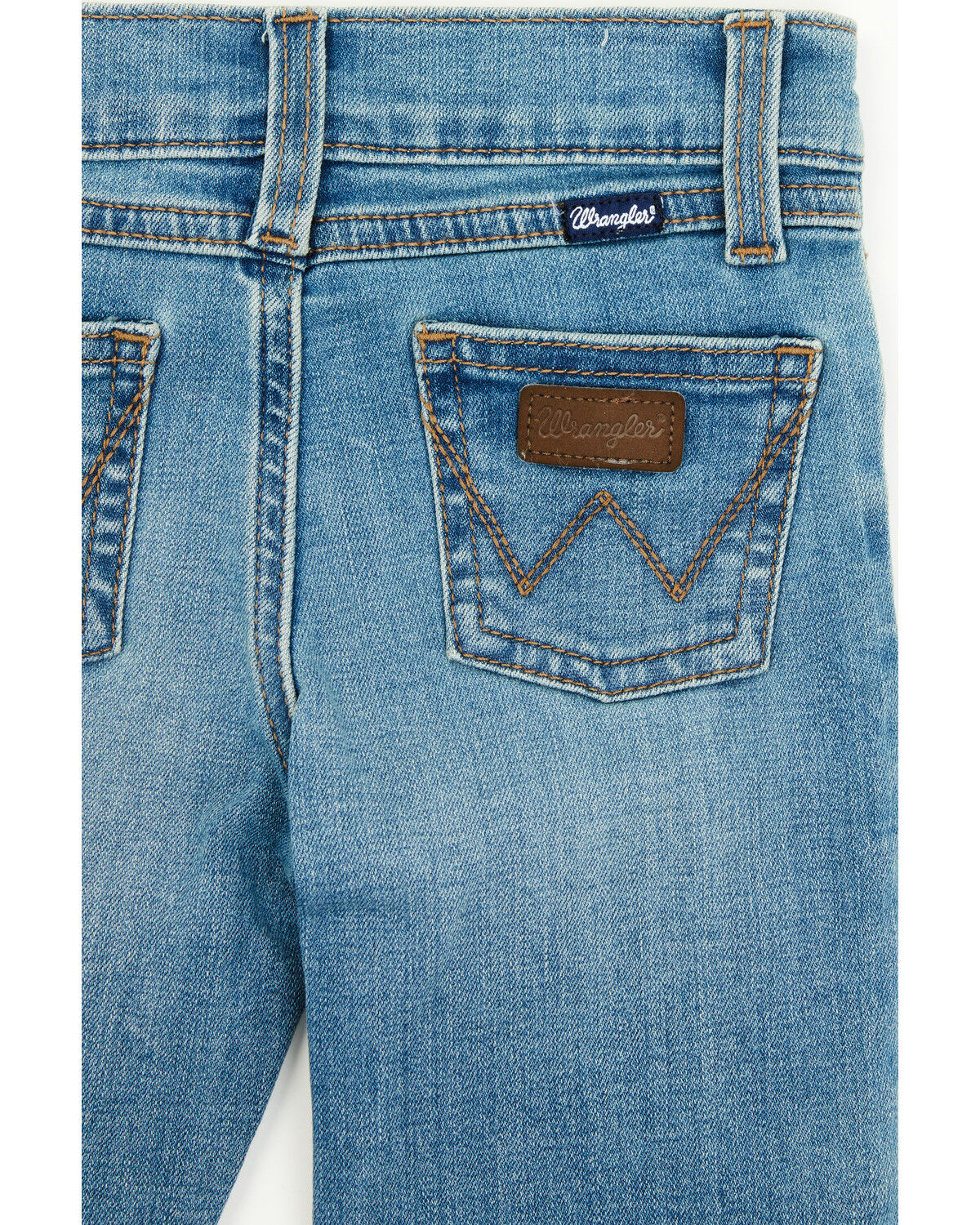 Wrangler Toddler Boys' Light Wash Straight Denim Jeans