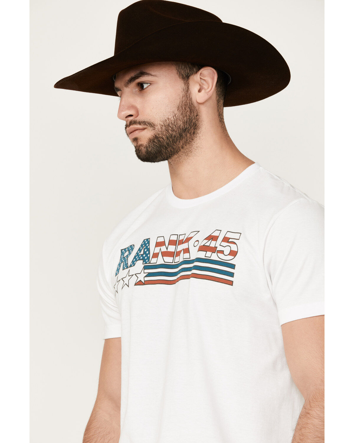 RANK 45® Men's Americana Logo Short Sleeve Graphic T-Shirt