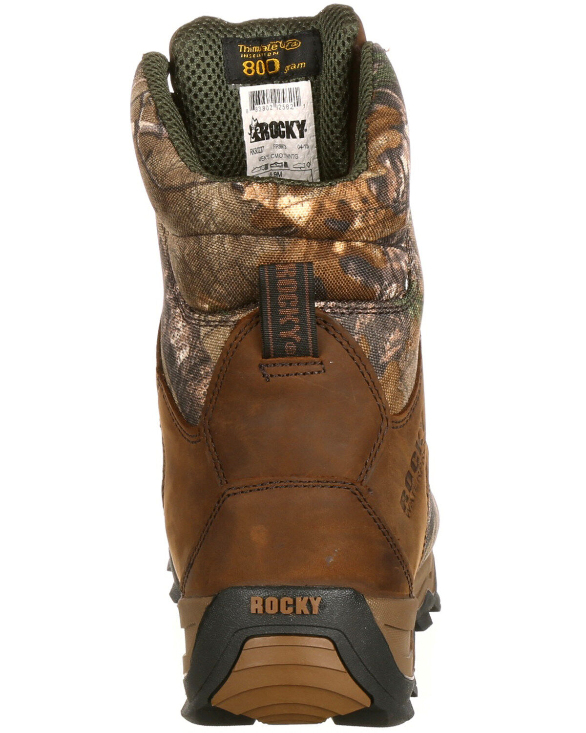 Rocky Men's Retraction Waterproof Insulated Outdoor Boots - Round Toe