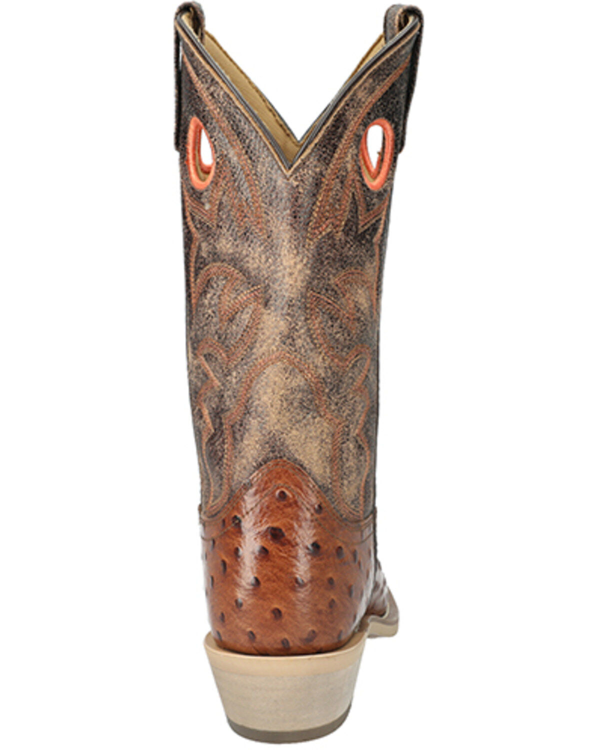 Smoky Mountain Men's Santa Fe Ostrich Print Performance Boots - Square Toe