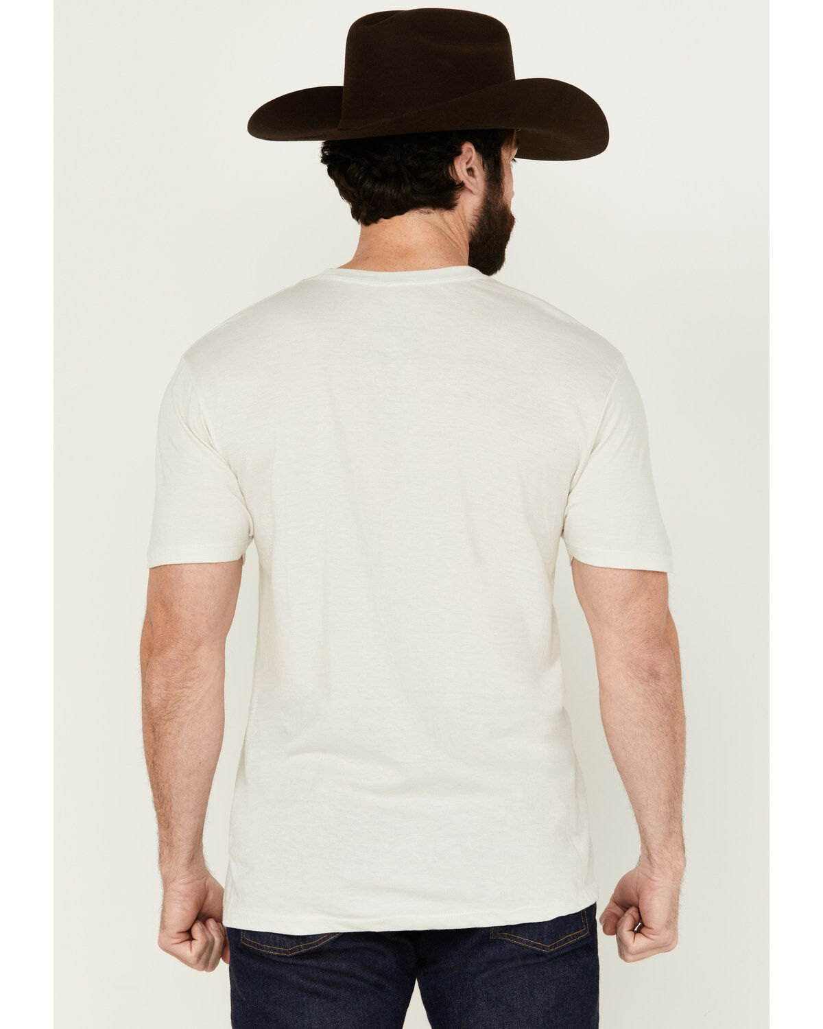 Moonshine Spirit Men's Tequila Skull Short Sleeve Graphic T-Shirt