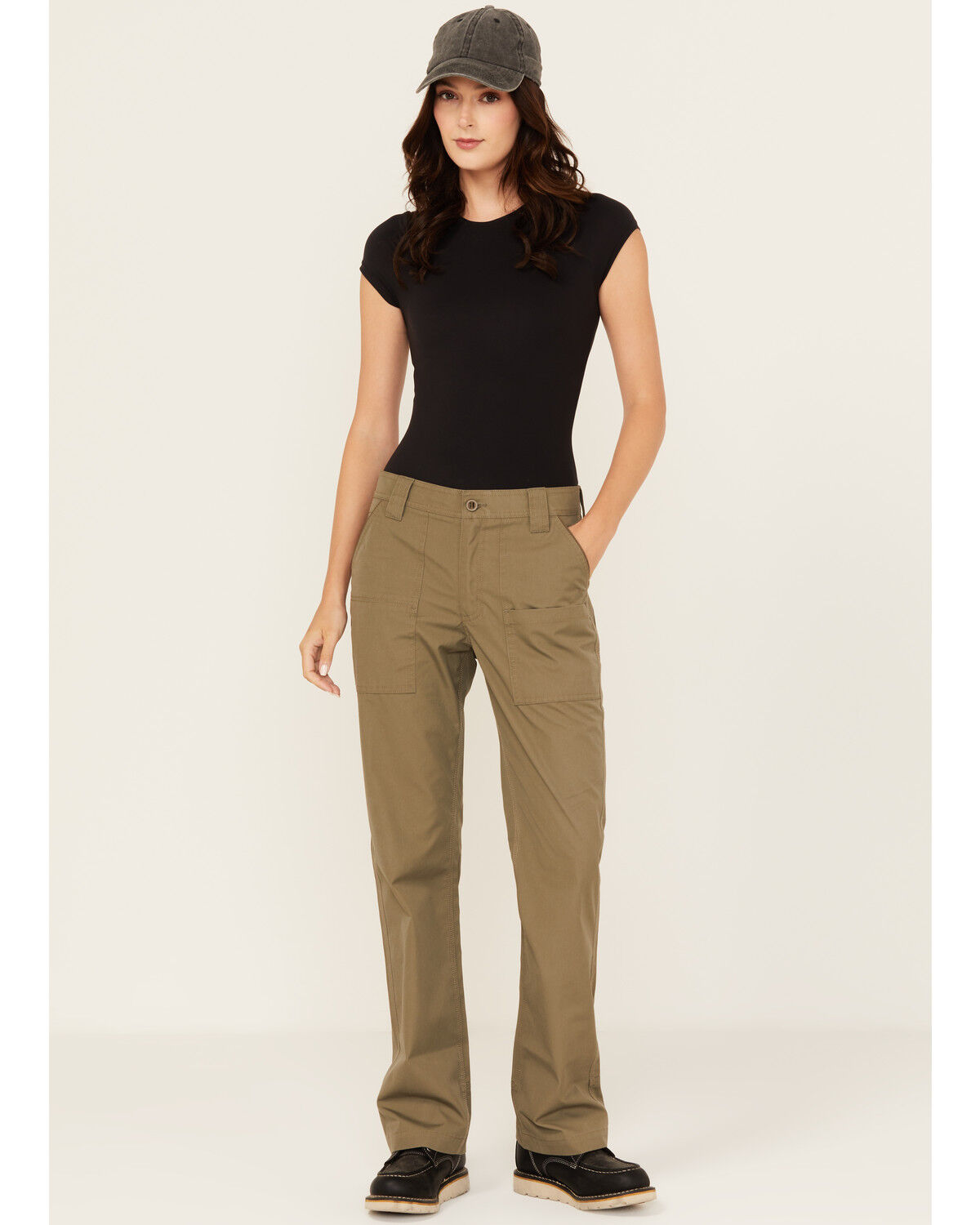 Lucky Brand Workwear Women's Canvas Fatigue Work Pants