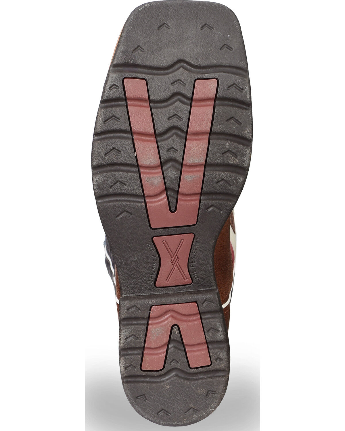 Twisted X Men's 12" Lite Cowboy Flag Steel Toe Work Boots