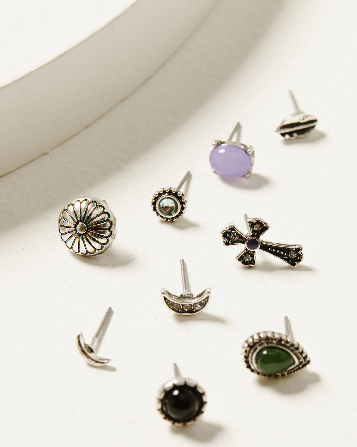 Shyanne Women's Stud Urban Cowgirl Earring Set - 24 Piece