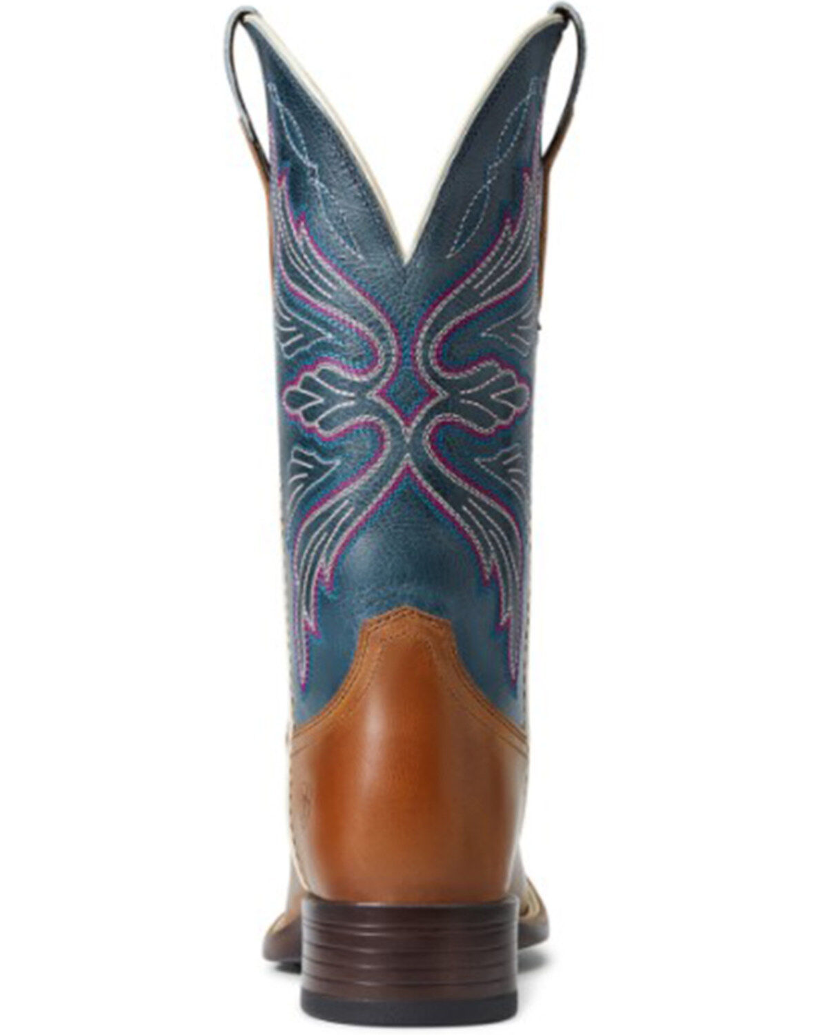 Ariat Women's Almond Buff & Baby Blue Eyes Edgewood Bantamweight Western Performance Boots - Broad Square Toe