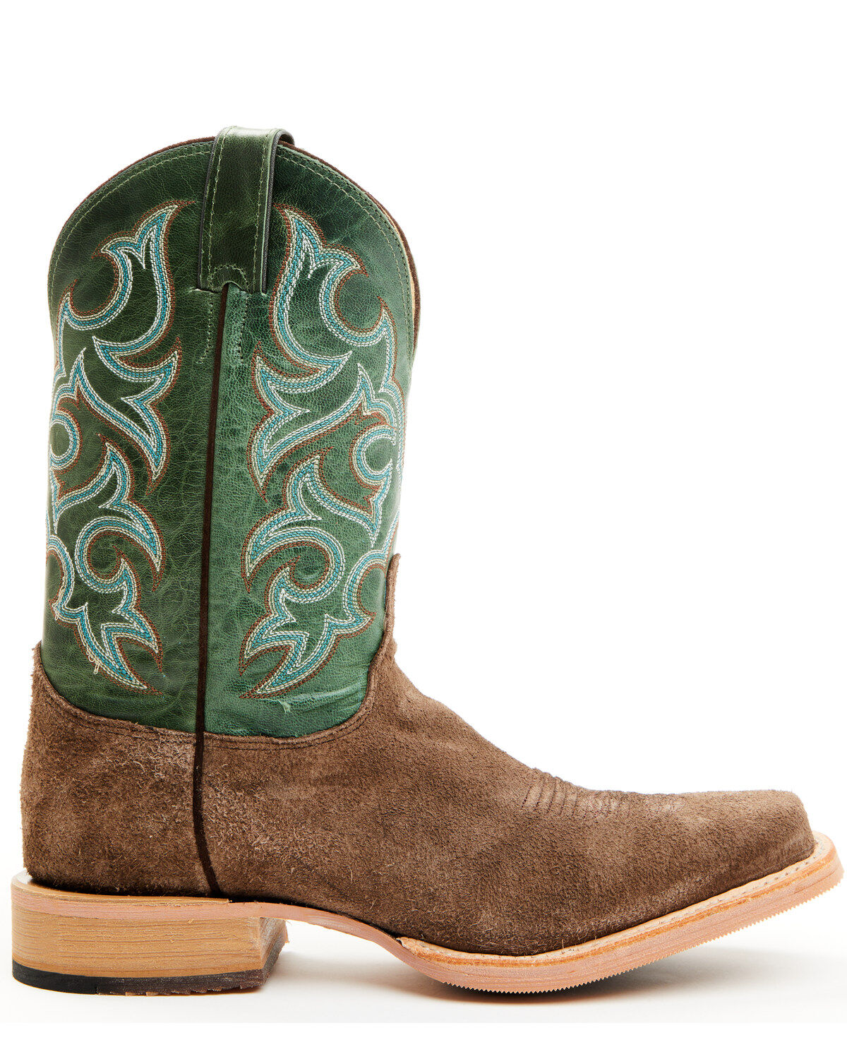 Justin Men's Fergus Roughout Western Boots - Square Toe
