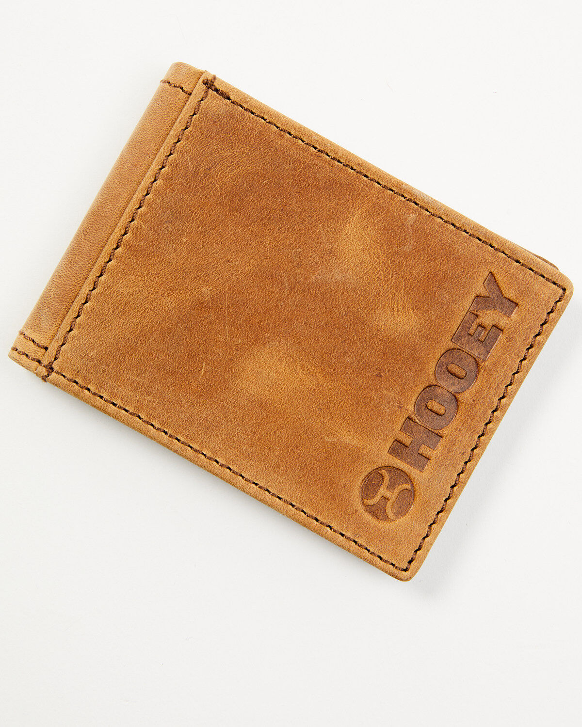 Hooey Men's Logo Front Pocket Bi-Fold Wallet