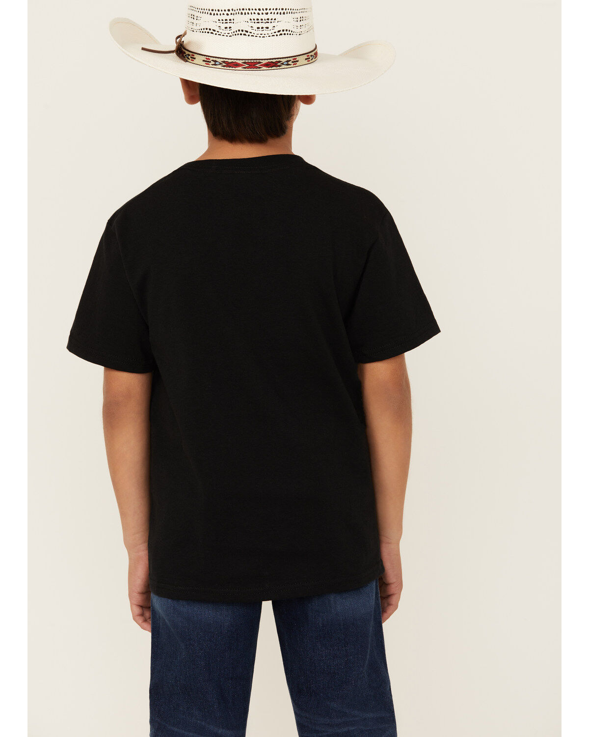 Cowboy Hardware Boys' Neon Built Cowboy Tough Short Sleeve Graphic T-Shirt