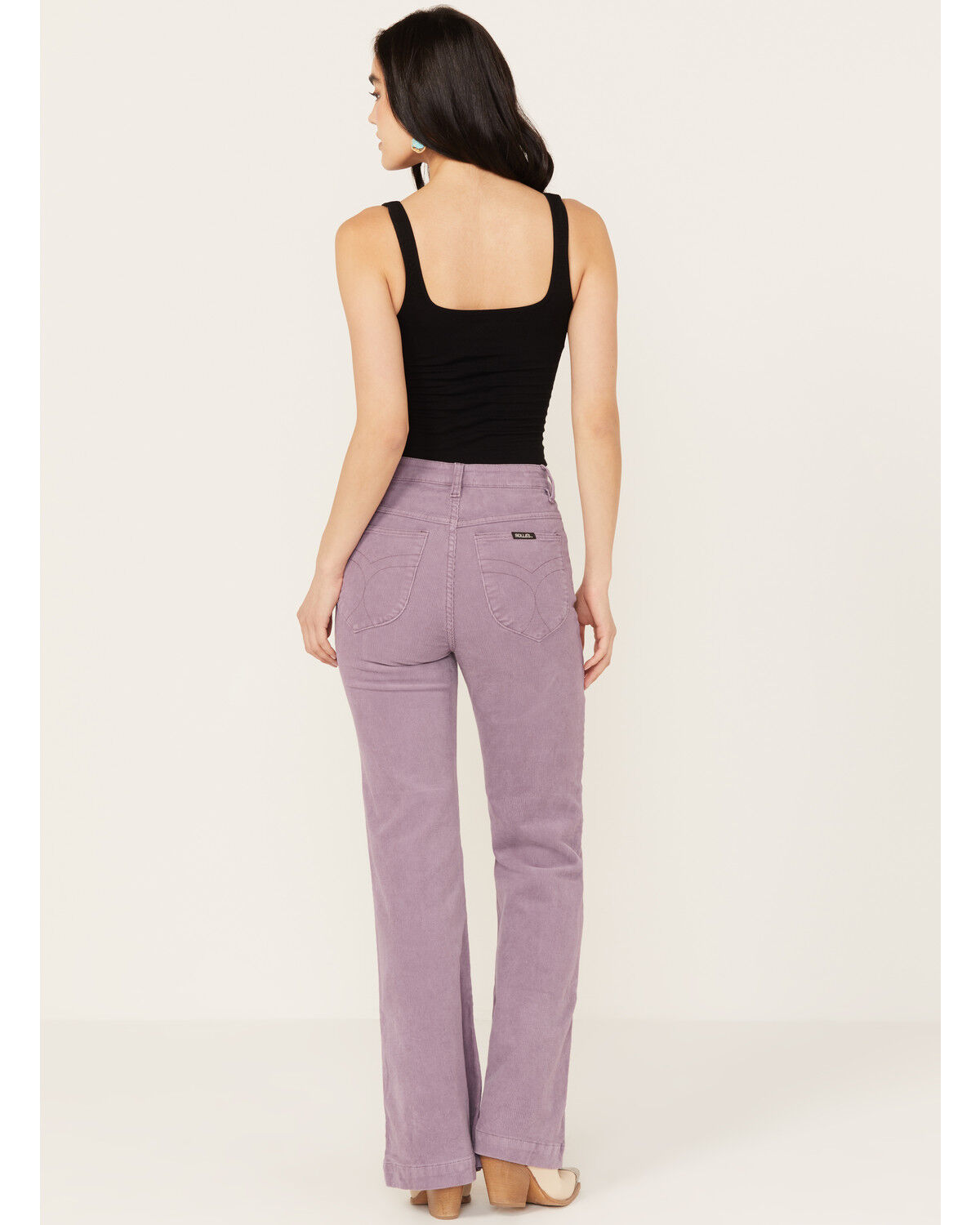 Rolla's Women's East Coast High Rise Corduroy Flare Pants