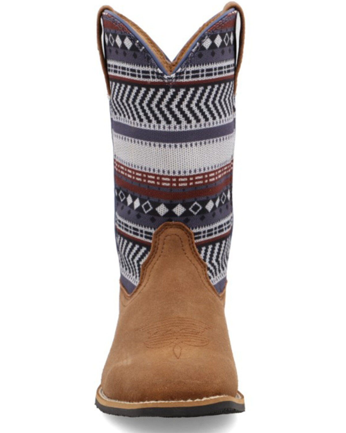 Hooey Twisted X Kids' Serape Stripe Western Boot - Square Toe