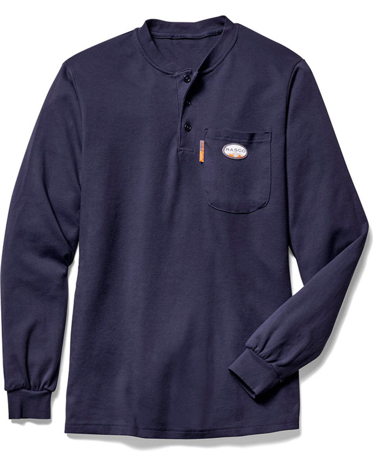 Rasco Men's FR Long Sleeve Henley T-Shirt