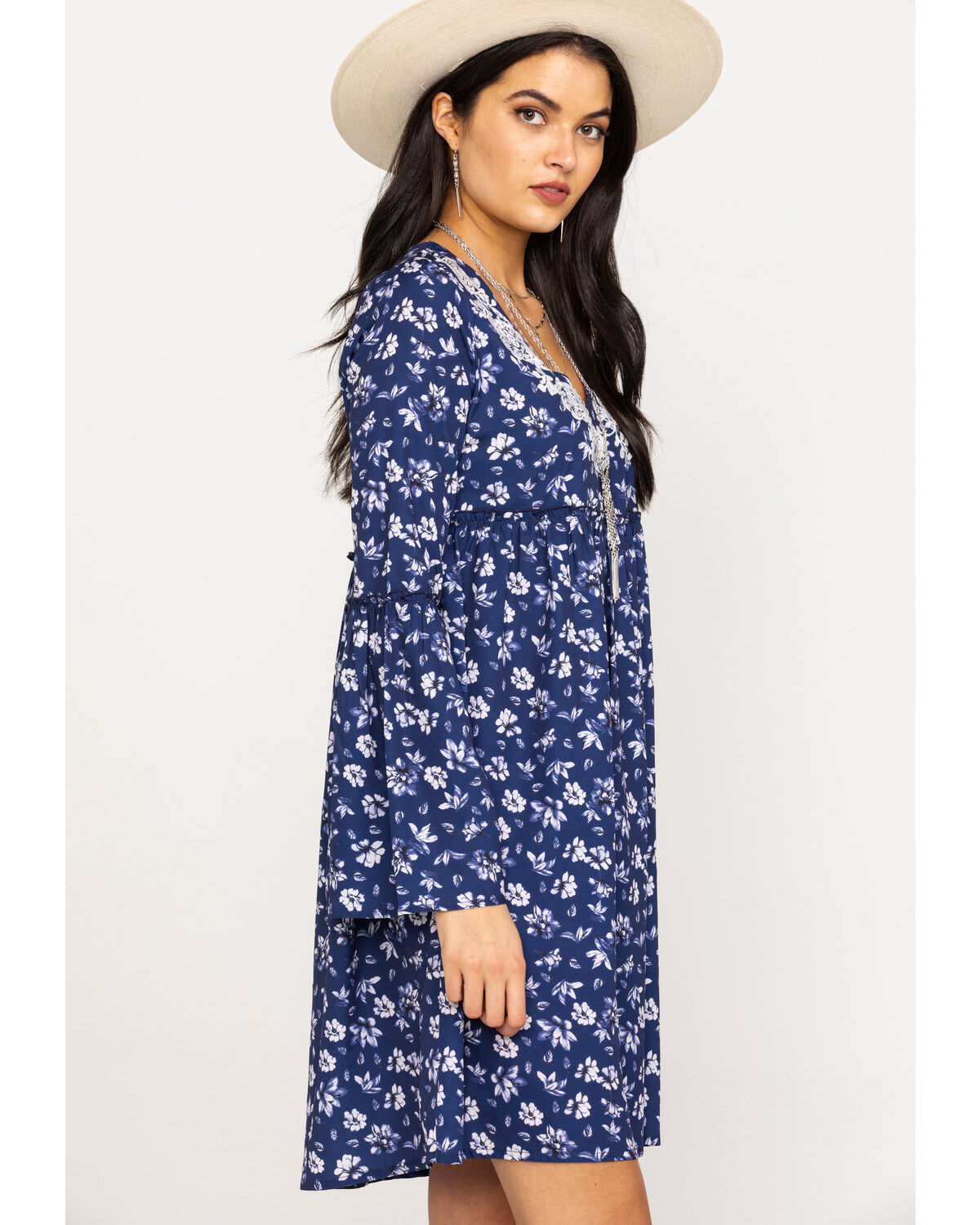 Roper Women's Floral Print Mini Dress