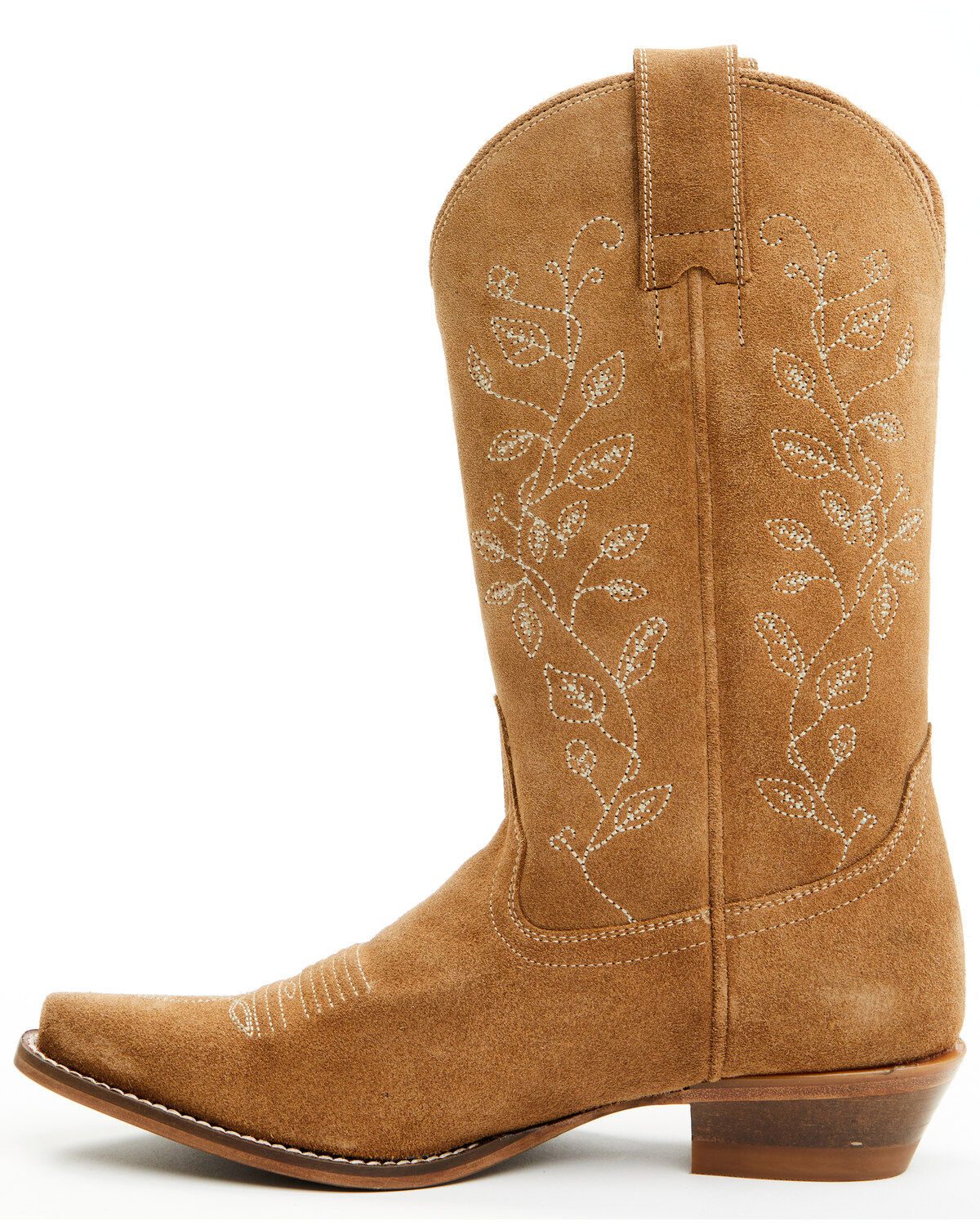 Shyanne Women's Bambi Suede Western Boots - Snip Toe