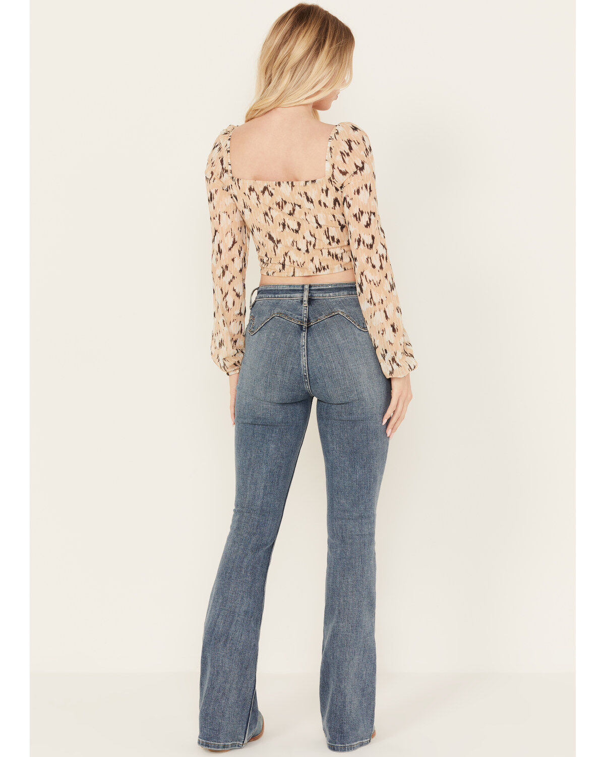 Idyllwind Women's Beasley Gypsy High Rise Western Yoke Stretch Bootcut Jeans