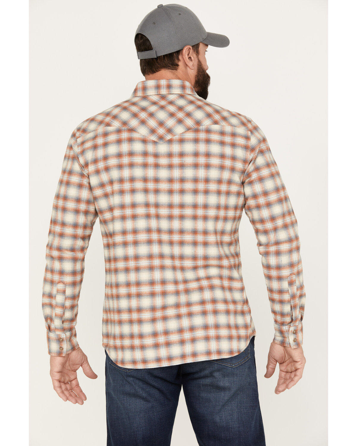 Pendleton Men's Wyatt Plaid Long Sleeve Snap Western Shirt