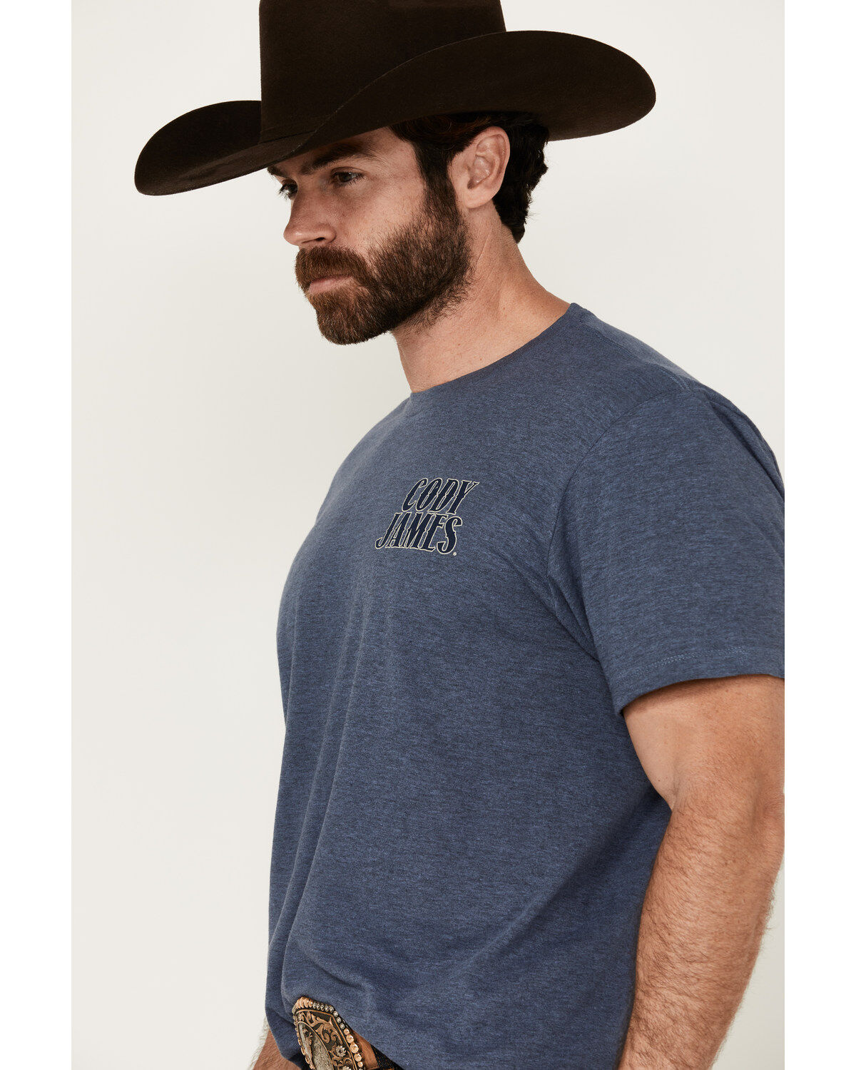 Cody James Men's Lucky Horseshoe Short Sleeve Graphic T-Shirt