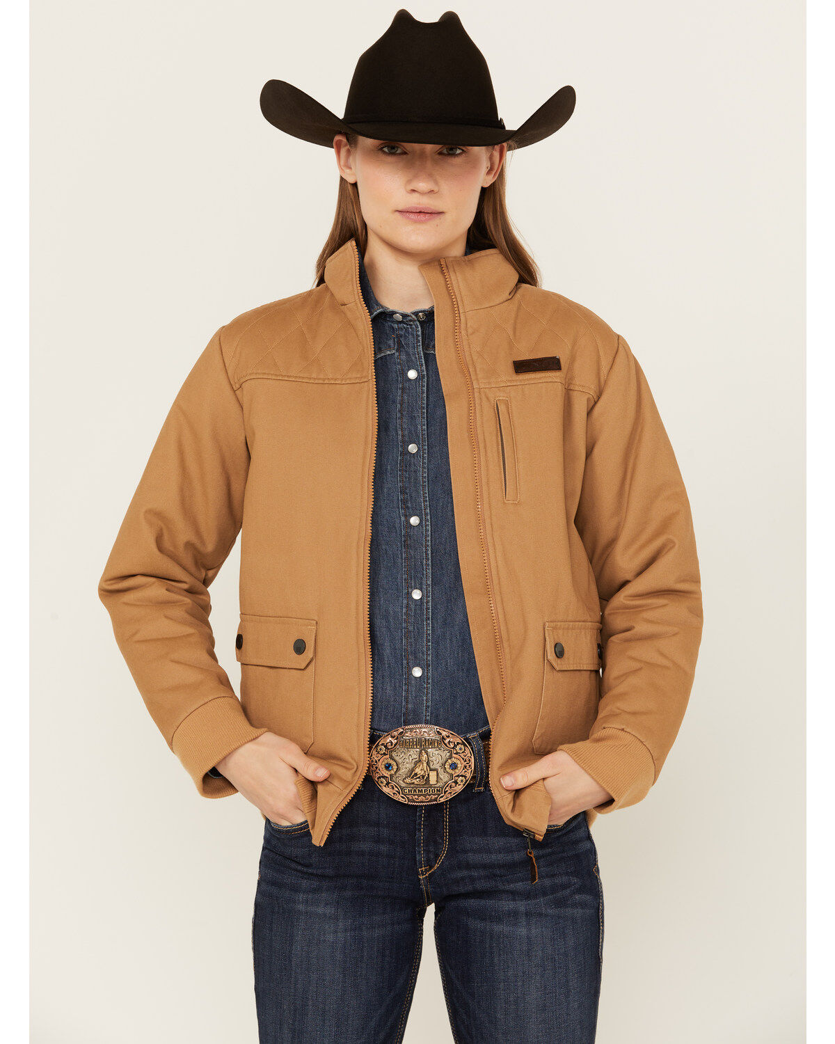 Cinch Women's Barn Bomber Jacket