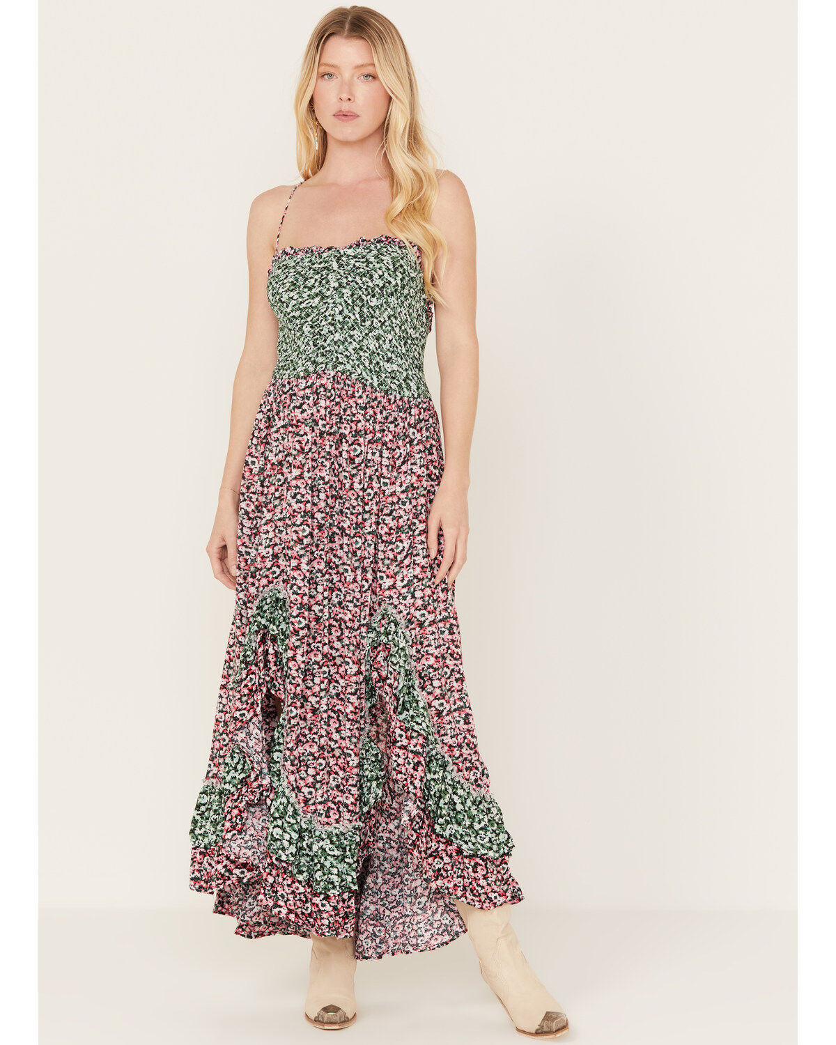 Free People Women's One I Love Floral Maxi Dress