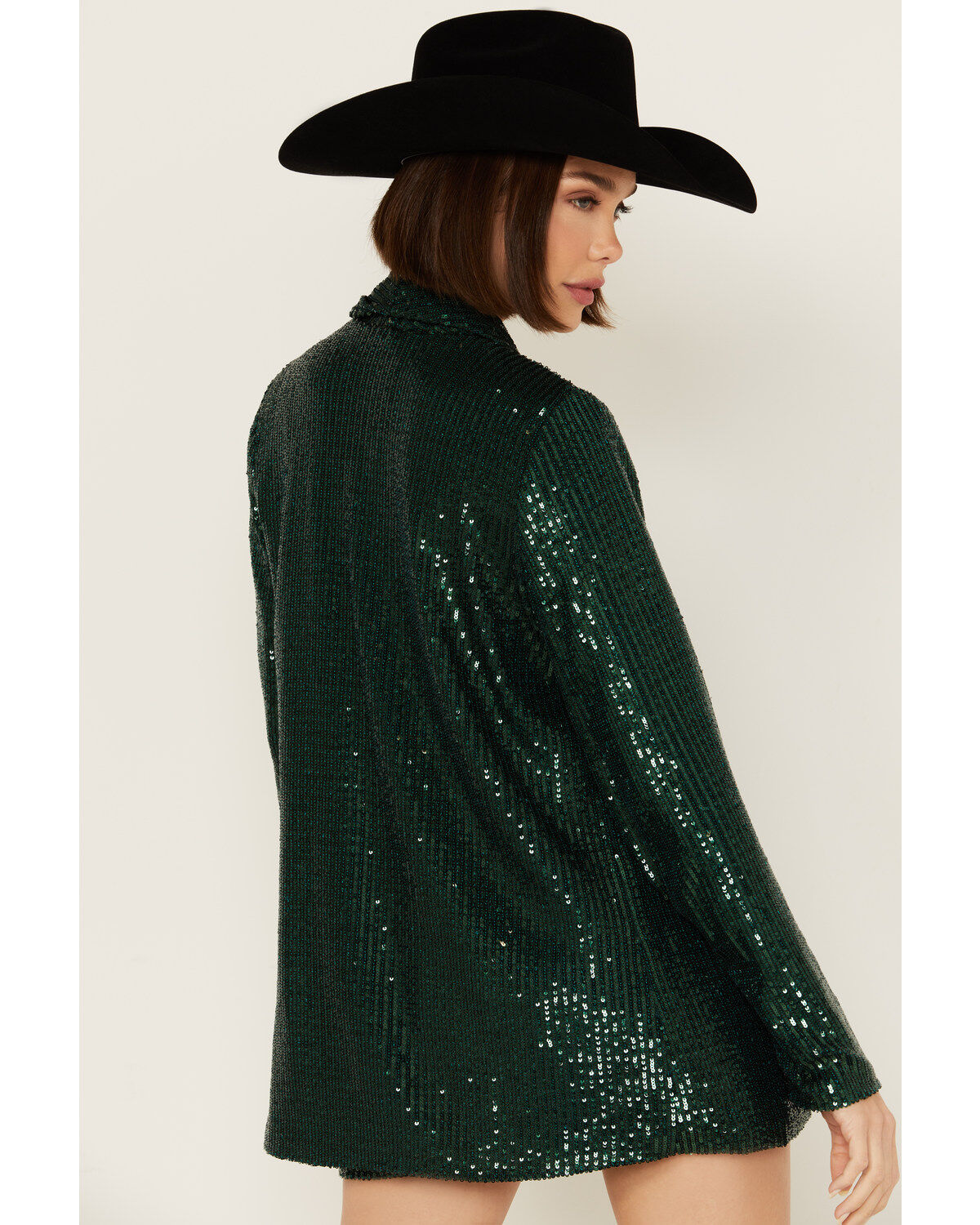 Show Me Your Mumu Women's Sequins Dance Blazer