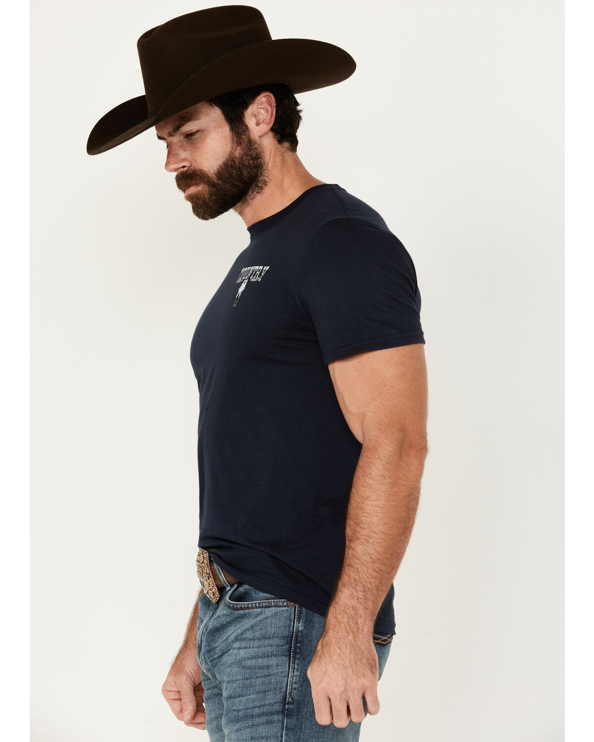 Cowboy Hardware Men's Country Cowboy Short Sleeve T-Shirt