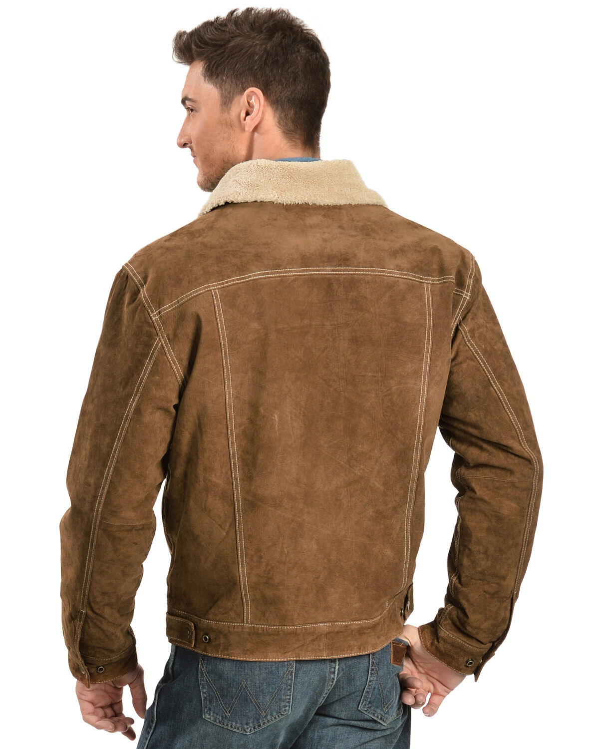 Scully Men's Boar Suede Pilot Jacket