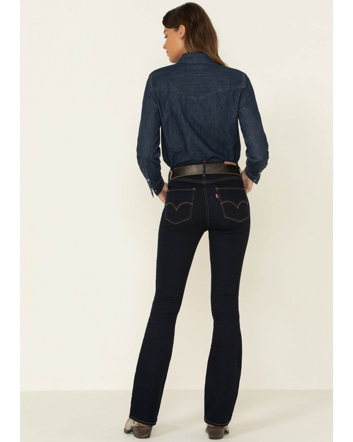 Levi's Women's Dark Horse High Rise 725 Bootcut Jeans