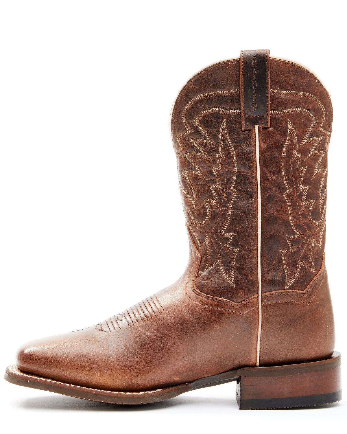Dan Post Men's Dark Brown Western Performance Boots - Broad Square Toe