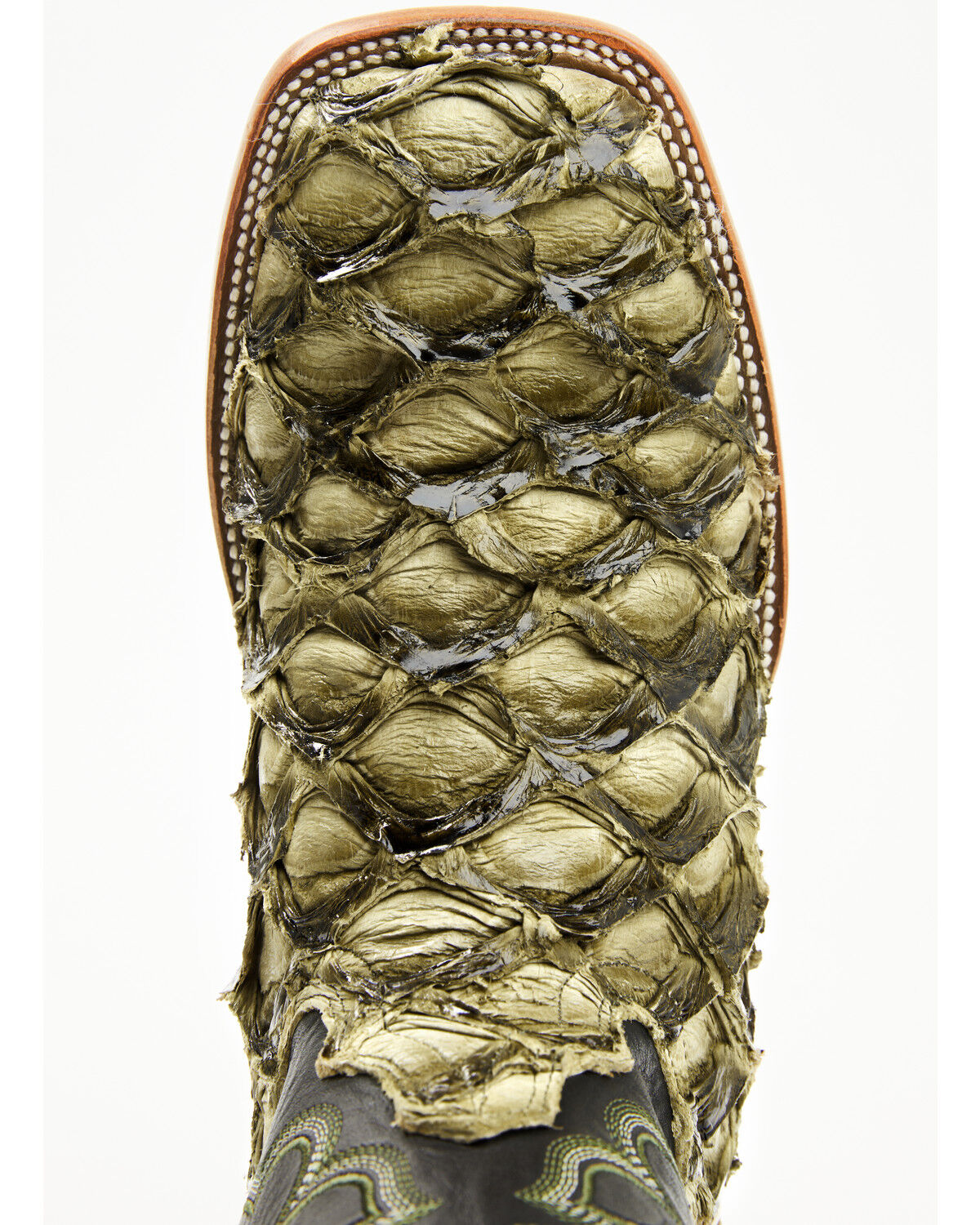 Cody James Men's Malaga Exotic Pirarucu Western Boots - Broad Square Toe