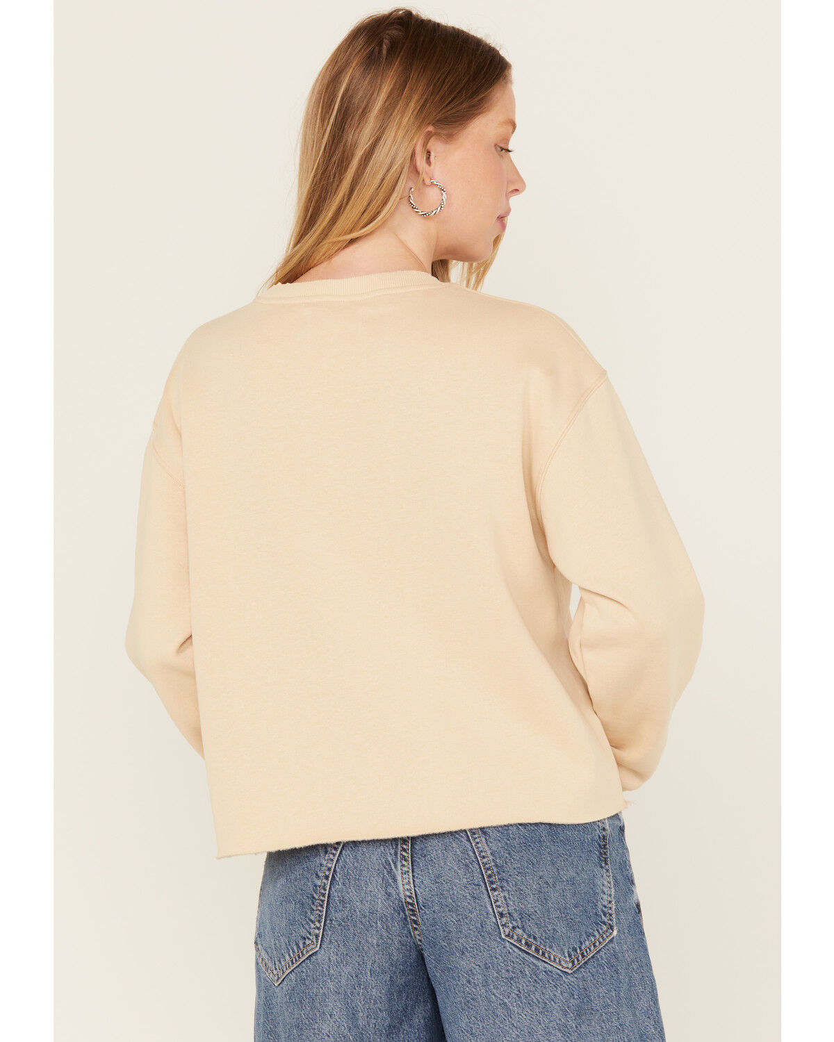 Cleo + Wolf Women's Floral Embroidered Long Sleeve Pullover