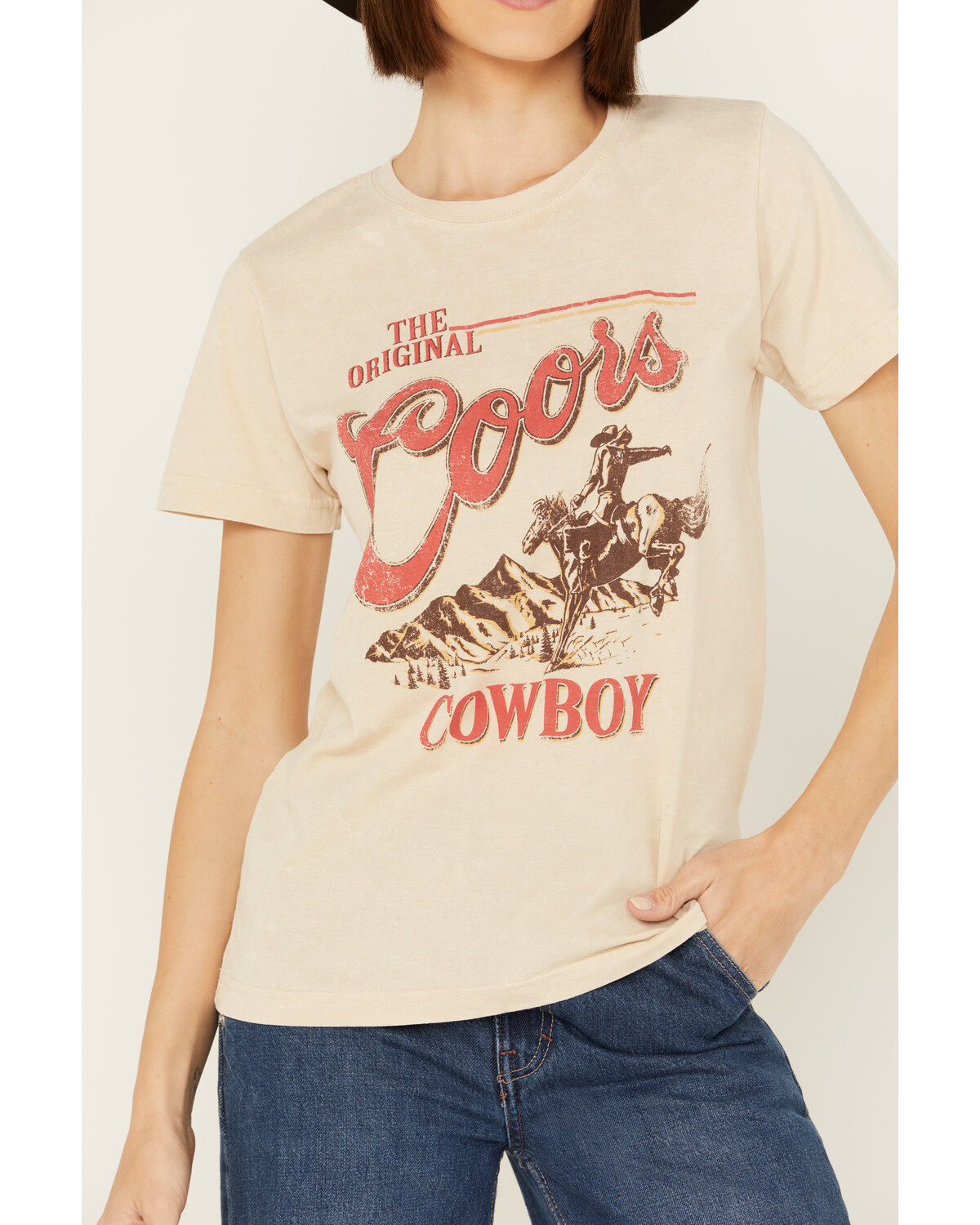 Coors Women's OG Coors Cowboy Short Sleeve Graphic Tee