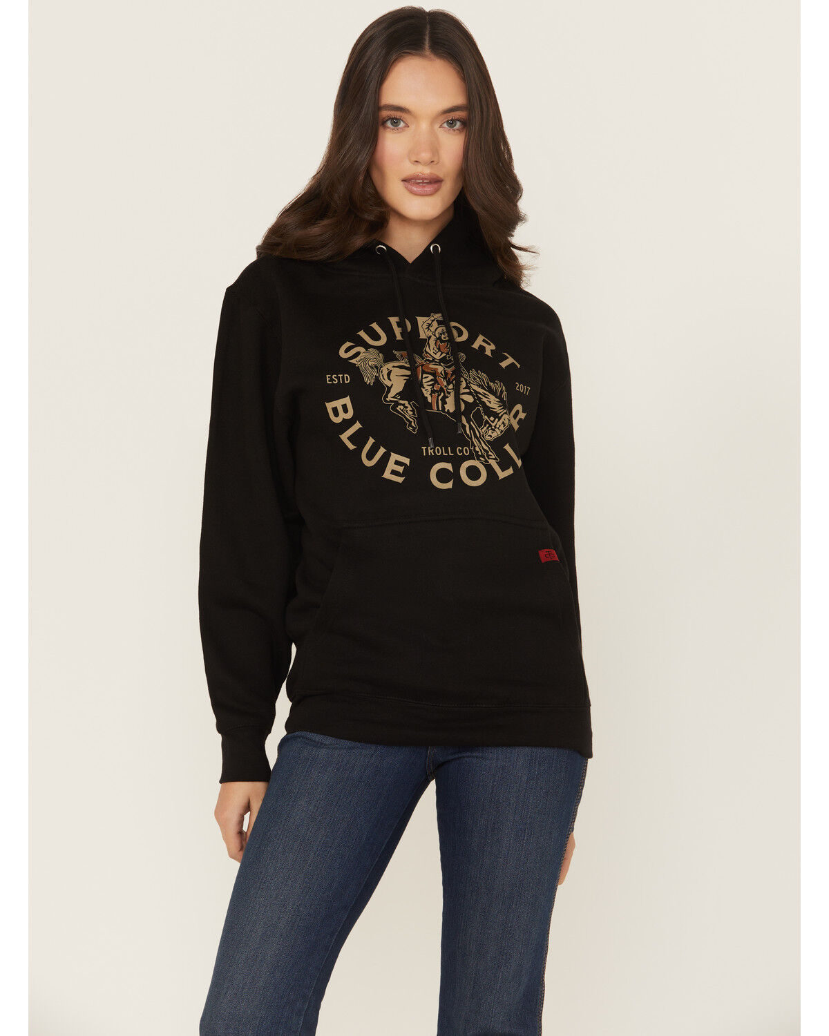 Troll Co Women's Rodeo Graphic Hoodie