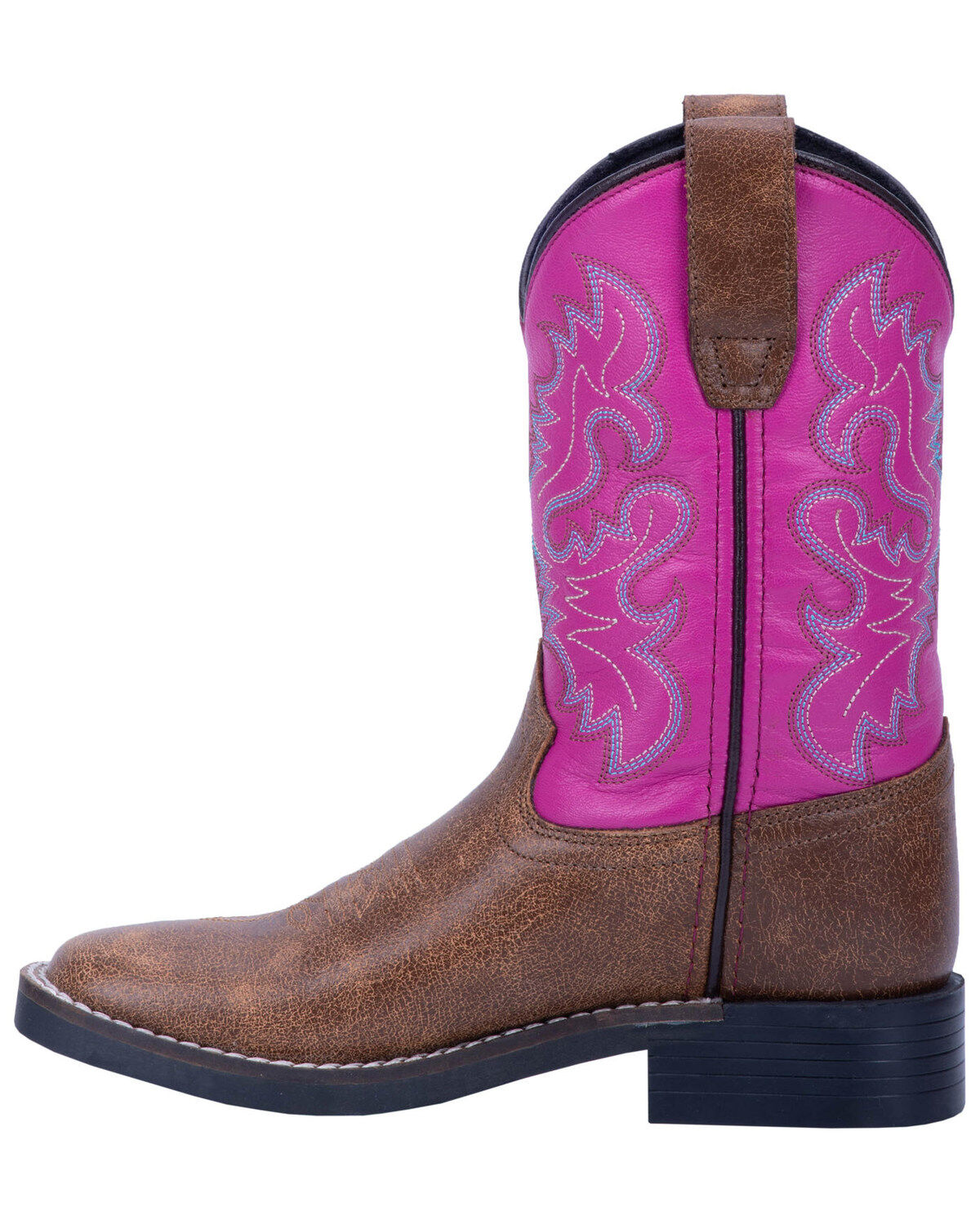 Dan Post Girls' 9" Punky Western Boots - Broad Square Toe