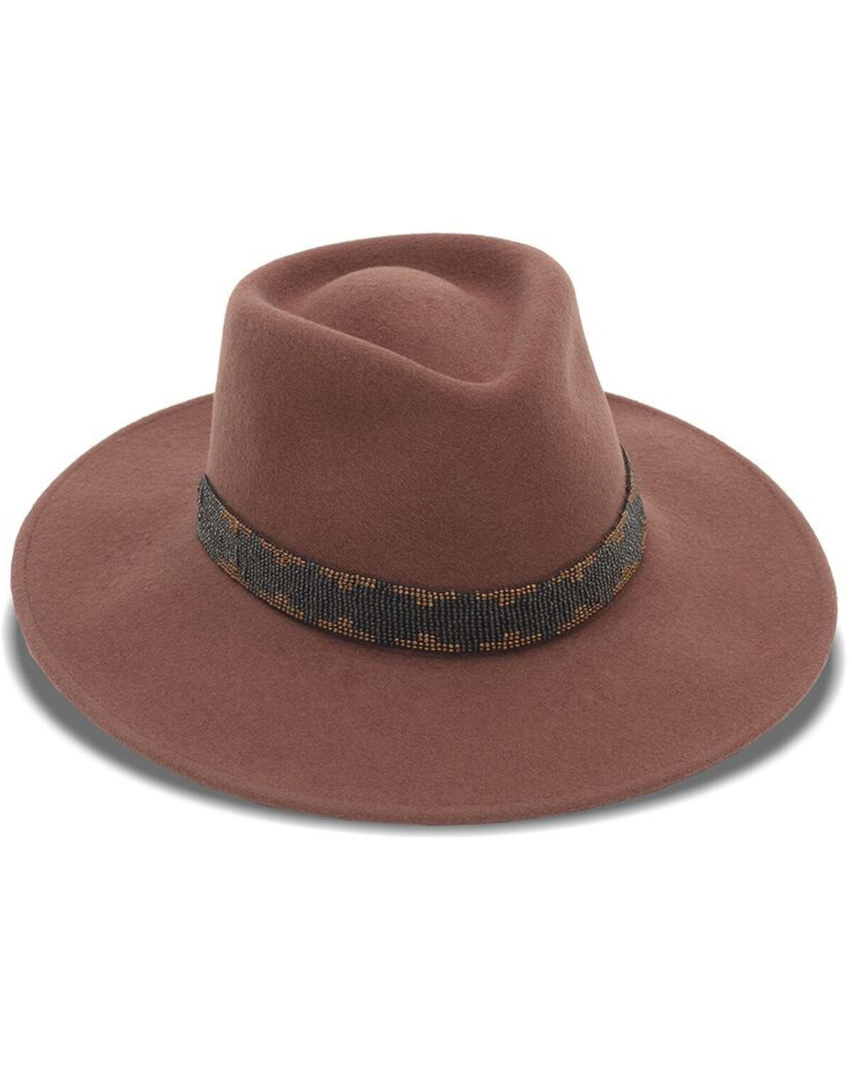 Nikki Beach Women's Rogue Western Felt Rancher Hat