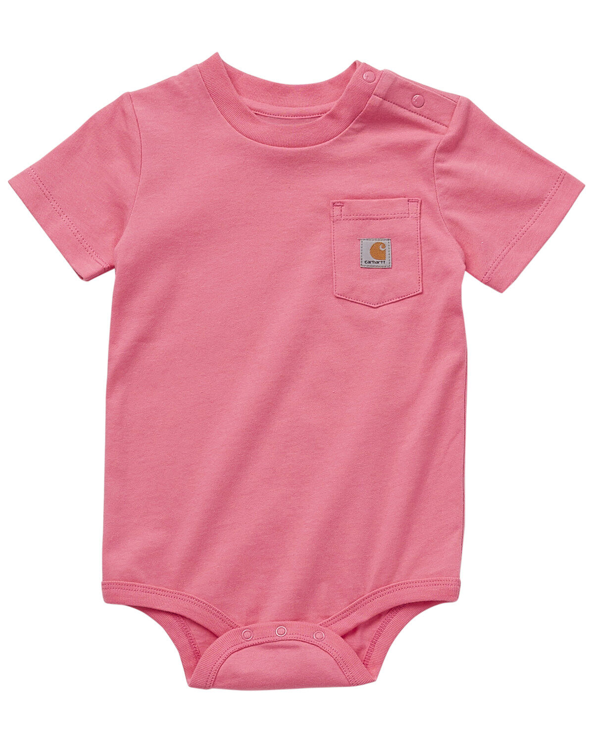 Carhartt Infant Boys' Short Sleeve Pocket Onesie