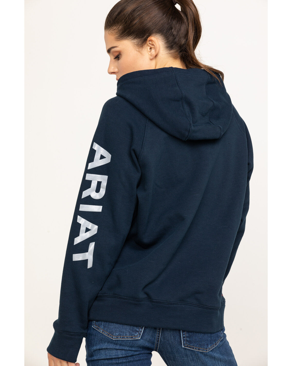 Ariat Women's FR Primo Fleece Logo Hooded Sweatshirt