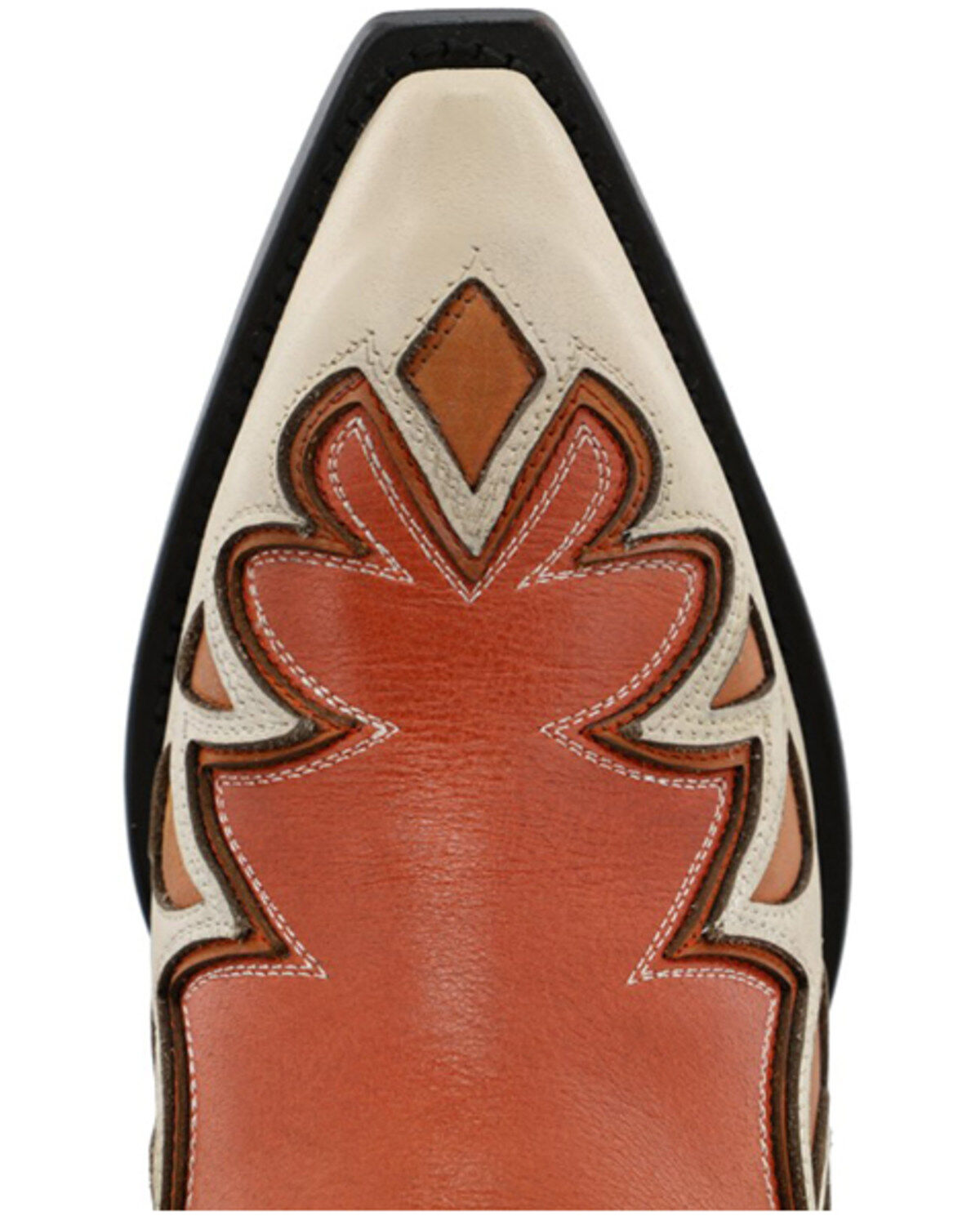 Black Star Women's Cell-Sole Leather Western Booties - Snip Toe