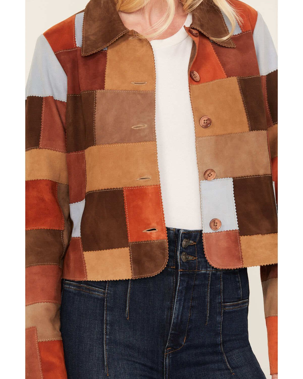 Shyanne Women's Short Patchwork Jacket