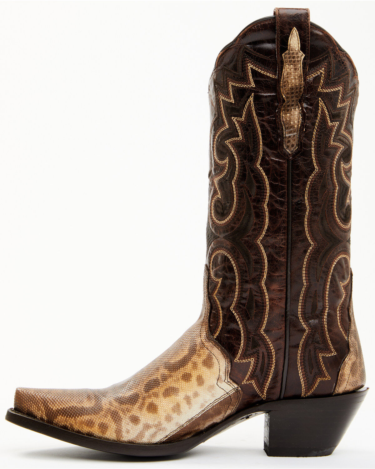 Dan Post Women's Karung Exotic Snake Western Boots - Snip Toe