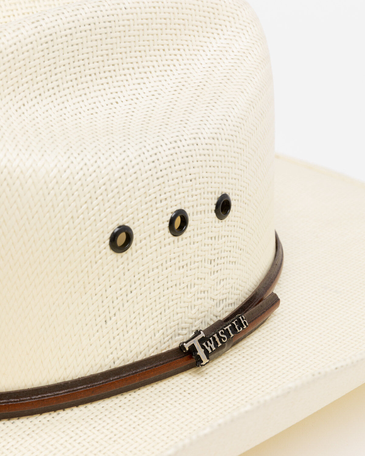 Twister Double S 5X Straw Cowboy Hat