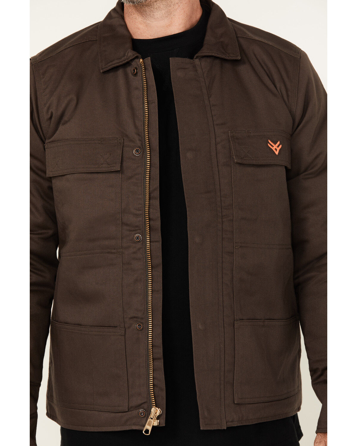 Hawx Men's FR Solid Car Coat