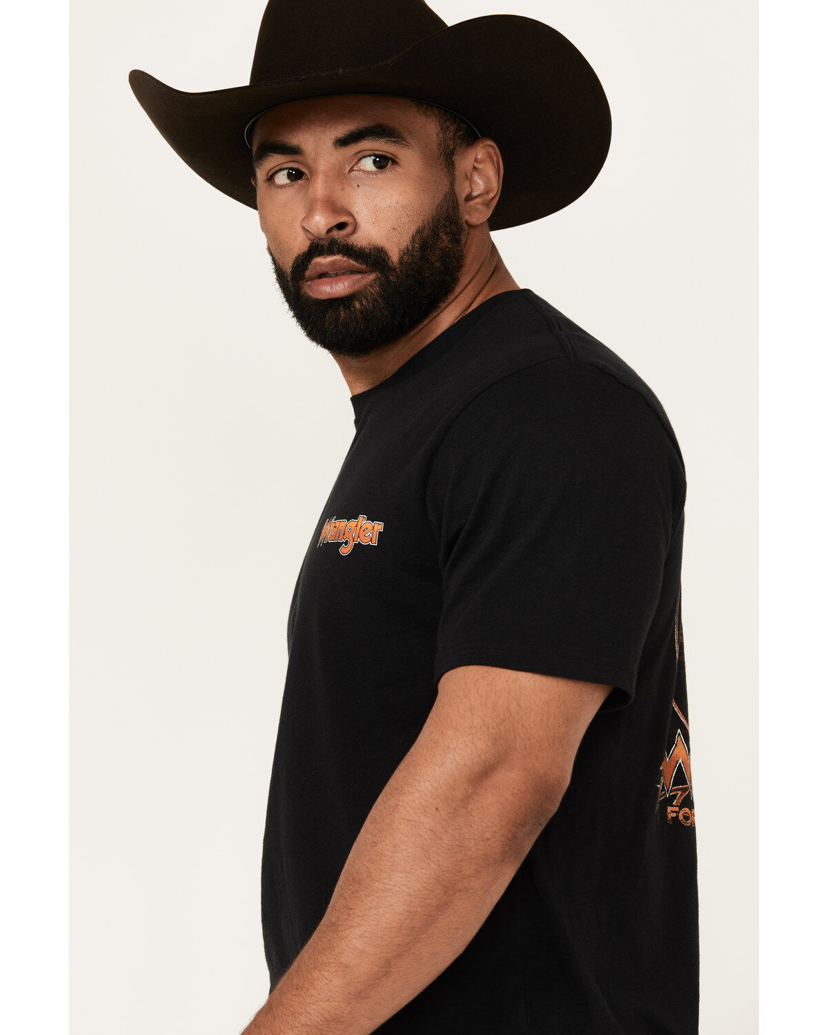 Wrangler Men's Boot Barn Exclusive Bucking Cowboy Short Sleeve Graphic T-Shirt